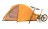 Палатка  Naturehike сверхлегкая + коврик NH18A180-D, оранжевая, 6927595731949