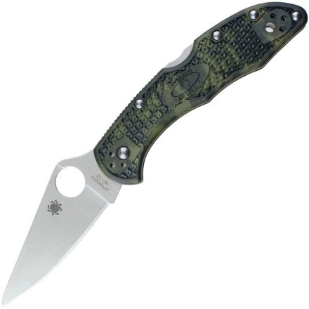 Нож складной Spyderco Delica 4 FRN Zome Green (C11ZFPGR)