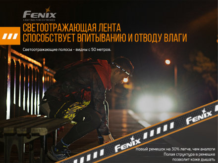 Налобный фонарь Fenix HM23 + Мультикарабин, HM23_carbine