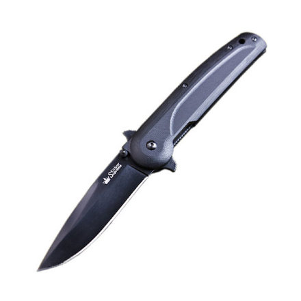 Нож складной Kizlyar Supreme Biker X AUS-8 Black Titanium
