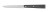 Нож столовый Opinel N°125,POM пластиковая  ручка, нерж, сталь, серый. 001612
