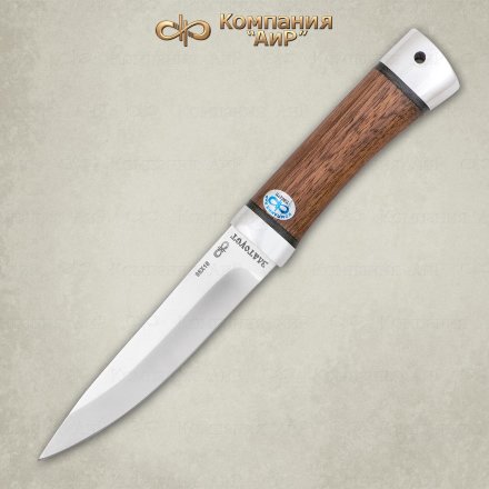 Нож АиР Пескарь рукоять орех, клинок 95х18, AIR4095