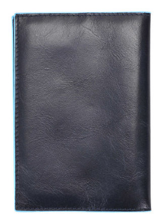 Обложка для паспорта Piquadro Blue Square AS300B2/BLU2 синий натуральная кожа, 411759