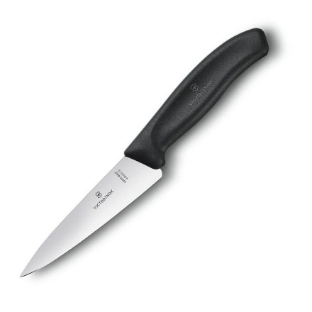 Нож кухонный Victorinox Swiss Classic стальной разделочный 120 мм черный подарочная коробка 6.8003.12G