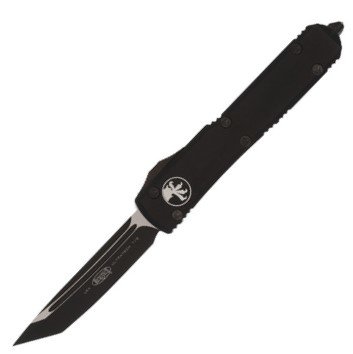 Нож автоматический Microtech Ultratech T/E черный DLC/Satin 123-1