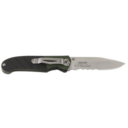 Нож складной CRKT Ignitor With Veff Serrations by Ken Steigerwalt, 6855, CR6855