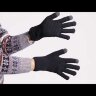 Уцененный товар Водонепроницаемые перчатки Dexshell ThermFit Gloves V2.0, черный M,(Новые. Упаковка вскрывалась. Витринный образец)