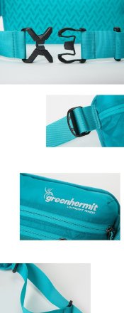 Поясная сумка Green-Hermit Pouch Bag navy blue M, CT200436