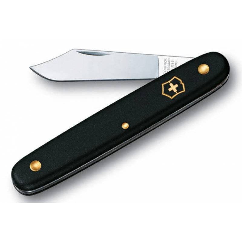 Нож складной Victorinox Pruning Knife 1.9010 110мм черный блистер