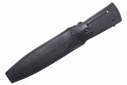 Нож Кизляр Коршун-3 03063 клинок стоунвош черный, рукоять эластрон