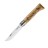 Уцененный товар Нож Opinel №8, нержавеющая сталь, рукоять дуб, гравировка серна, 002336 (Зазубрина на заточке)
