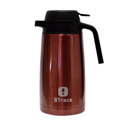 Термос-кофейник BTrace вишневый 1600 мл 705-1600, 4609879007774