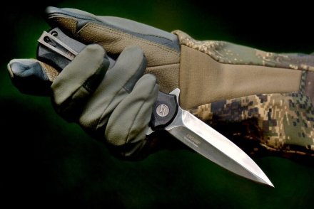 Нож складной Кизляр КО клинок AUS-8, рукоять АБС-пластик, 08015