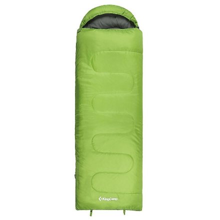 Спальный мешок KingCamp Oasis 200 +6с зеленый правый 8014, 113780
