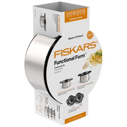 Кастрюля Fiskars 3 л Functional Form (1026577)
