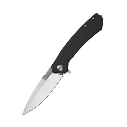 Нож Adimanti by Ganzo черный+ Мультикарабин (Skimen-BK), Skimen-BK_carbine