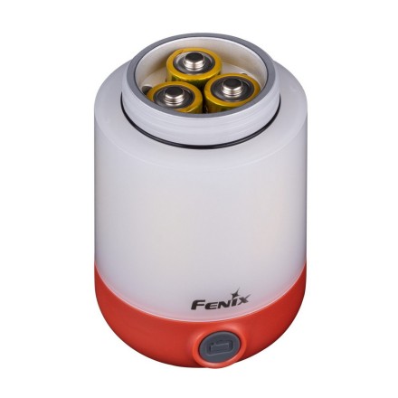 Уцененный товар Фонарь Fenix CL23 красный, CL23r (Без батареек в комплекте, внизу на корпусе фонаря царапинки)