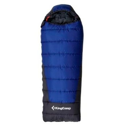 Спальный мешок KingCamp Explorer 250 -5°с 3150 синий правый, 6939994286258