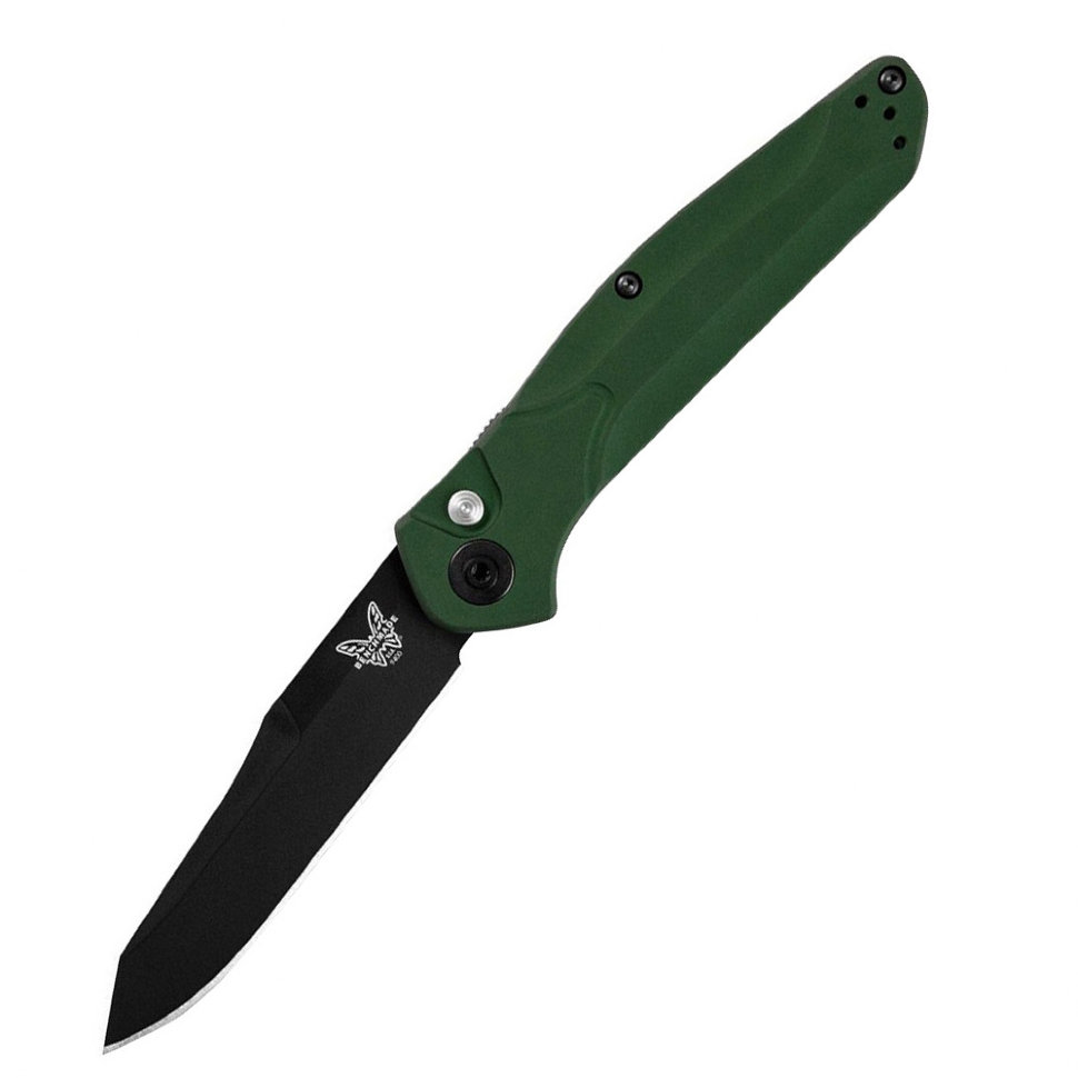 Нож автоматический Benchmade Osborne клинок S30V рукоять алюминий зеленый (9400BK)