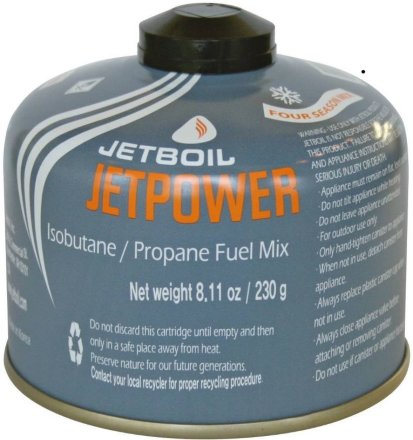 Газовый баллон Jetboil Jetpower Fuel 230g, JB-JETPWR-230
