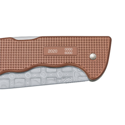 Нож Victorinox Hunter Pro Alox Copper Brown Damast Limited Edition 2020 0.9410.J20