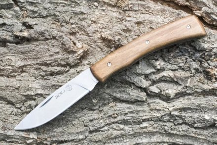 Нож складной Кизляр НСК-1 клинок AUS-8, рукоять орех, 08019