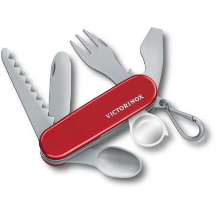 Брелок Victorinox Pocket Knife Toy красный-серый пластик картонная коробка 9.6092.1