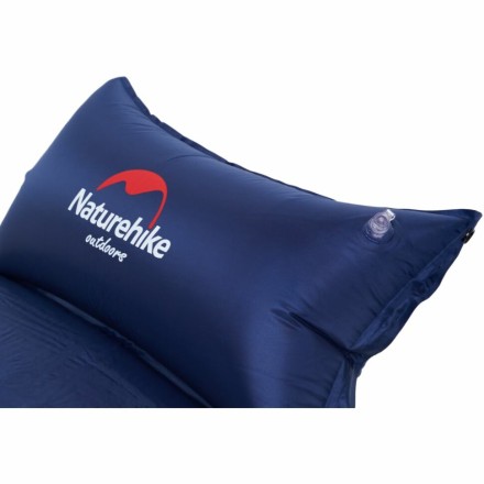 Коврик для сна Naturehike NH15Q002-D с подушкой темно-синий, 6927595705117
