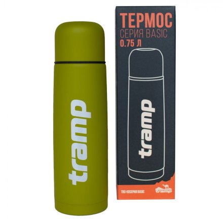 Термос Tramp Basic 0,75 л. оливковый (TRC-112), 4743131057975