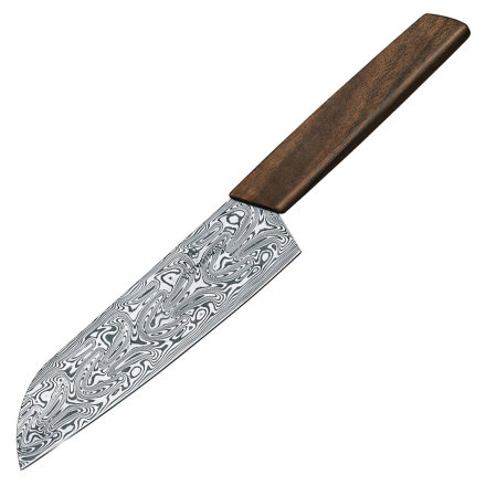 Нож кухонный Victorinox Swiss Modern Santoku Damast Limited Edition 2020 6.9050.17J20