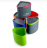 Кружка+миска пластиковая GSI Gourmet Nesting Mug &amp; Bowl Red, GSI77161