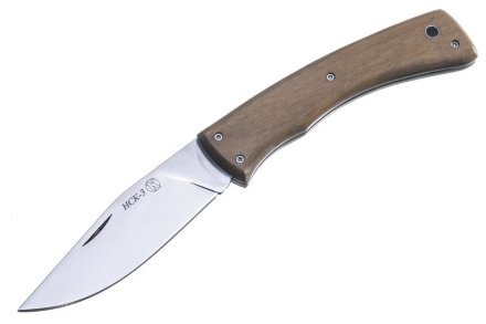 Нож складной Кизляр НСК-3 клинок AUS-8, рукоять орех, 08021