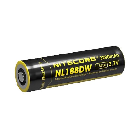 Аккумулятор Nitecore NL18650DW 3.7v (3200mA) для R25, 15626