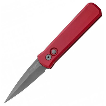 Нож автоматический Pro-Tech Godson Solid Red Aluminum 720-Red