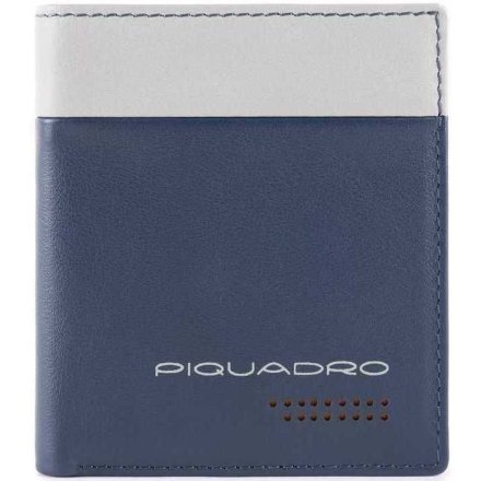 Чехол для кредитных карт Piquadro Urban PP1518UB00R/BLGR синий/серый натуральная кожа, 1365873