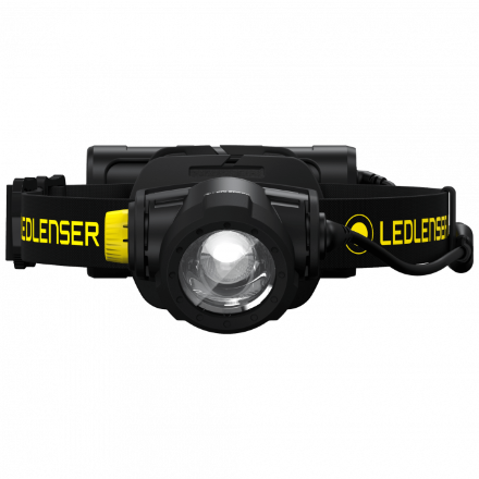 Фонарь налобный Led Lenser H15R Work черный (502196)