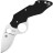 Нож складной Spyderco Introvert G-10 Black (C206GP)