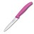 Нож Victorinox для резки и чистки розовый, волнистое лезвие 10 см (6.7736.L5)