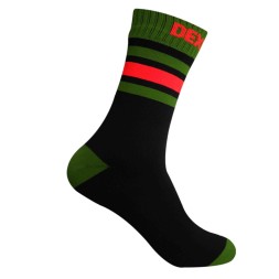 Водонепроницаемые носки DexShell Ultra Dri Sports Socks черный/зеленый/оранжевый XL (47-49)