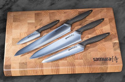 Набор кухонный Samura Golf из 4 ножей, SG-0240, SG-0240K