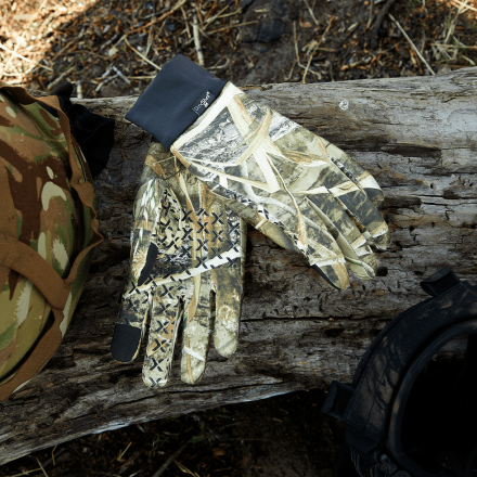 Водонепроницаемые перчатки Dexshell Drylite Gloves камуфляжный/черный XL