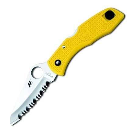 Складной нож Spyderco Salt 1 88S  желтый (88SYL)