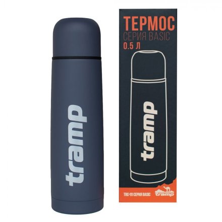 Термос Tramp Basic 0,5 л. серый (TRC-111), 4743131057951