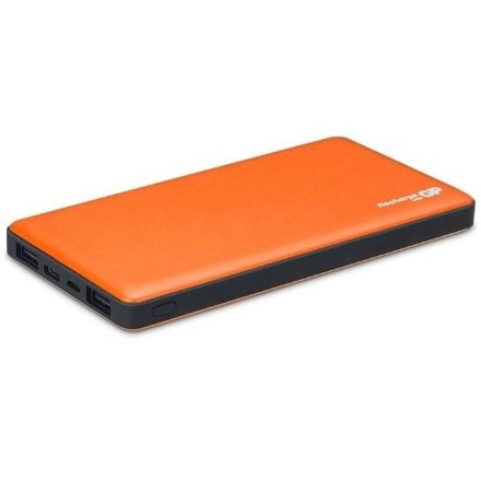 Мобильный аккумулятор GP Portable PowerBank MP10 Li-Pol 10000mAh 2.4A+2.4A+3A оранжевый 2xUSB, 1152259