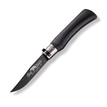 Нож складной Antonini Old Bear Laminate NSR L клинок черный PTFE 9 см, рукоять ламинат, кольцо никел, 9303/21_MNK