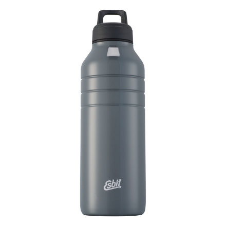 Бутылка для воды Esbit Majoris DB1000TL-DG, черная, 1.0 л