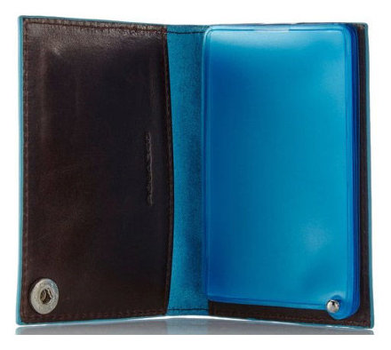Чехол для кредитных карт Piquadro Blue Square PP1661B2/N черный натуральная кожа, 362160