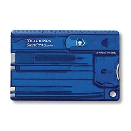 Набор Victorinox швейцарская карточка Quattro Sapphire 0.7222.T2