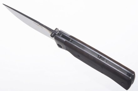 Нож складной Кизляр Стерх клинок Х12МФ, рукоять орех, стальные притины, 08027