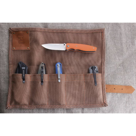 Сумка для ножей Mr.Blade Bag-Five коричневая, bag-five.brown